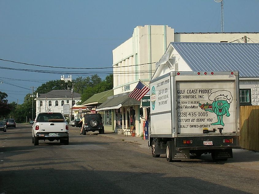 Downtown, Bay St. Louis, Mississippi