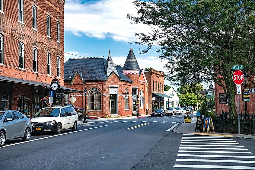 Historical buildings in Berlin, Maryland.