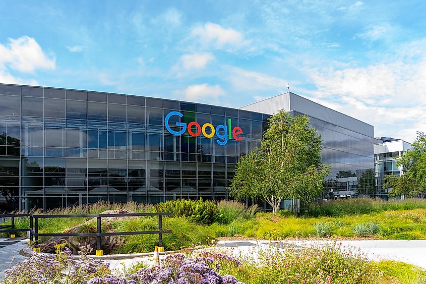 Google office in California.