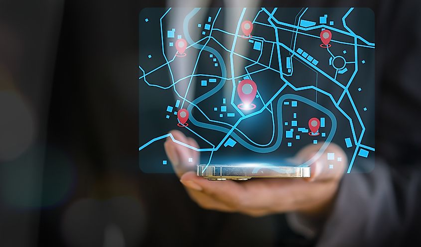 Smart navigation concept.