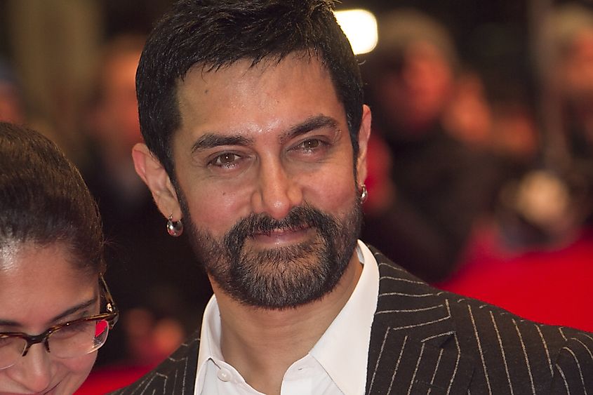 Aamir Khan is one of the Kahns of Bollywood whose longevity and high popularity, are considered among the most successful movie stars in the history of Indian cinema. Editorial credit: Denis Makarenko / Shutterstock.com