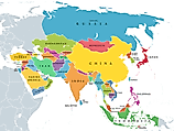 Map of Asia